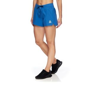 NWT! reebok revolve shorts, dark blue!